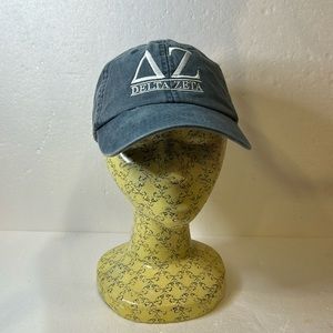 Adams Cap blue with Delta Zeta logo